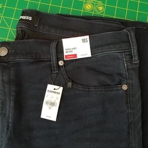 NWT Express Mid Rise Barely Boot 18S